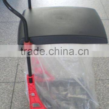 80L Multi-function Garden Rubbish Cart With Plastic Bag, Waste Cart, TROLLEY WHEELIE RUBBISH BIN TRUCK DISPOSAL BAG photo-4