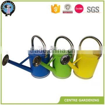 Galvanized zinc with stainless steel hand watering cans - 3.5L