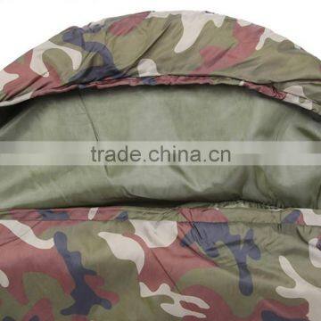 Durable Light Weight Cotton Lining Mummy 210T Nylon Sleeping Bag photo-5