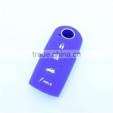SILICONE CAR KEY COVER FOR MAZDA 5 Buttons photo-3