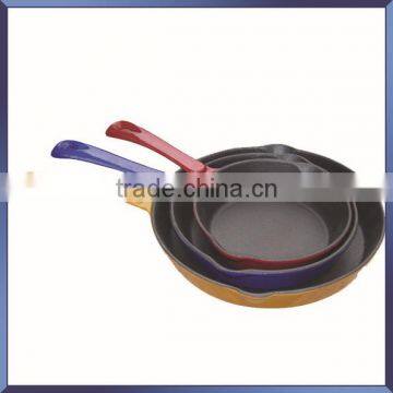 Enameled cast iron skillet professional