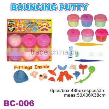 colorful jumping putty