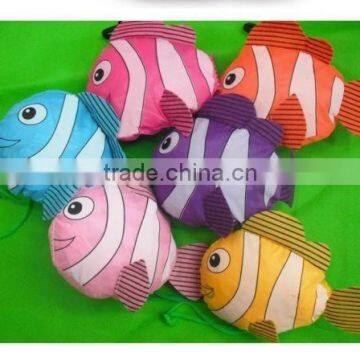 Assorted Colors Tropical Fish Reusable Foldable Shopping ECO Bag photo-2