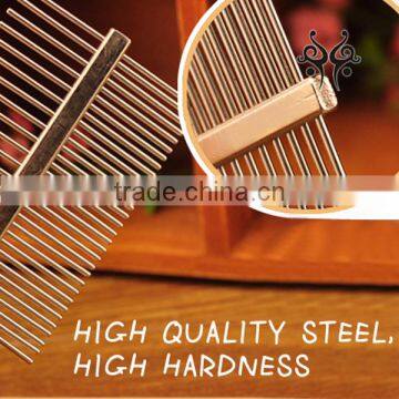 2017 Newest Style Double Wooden Handle Steel Comb photo-3