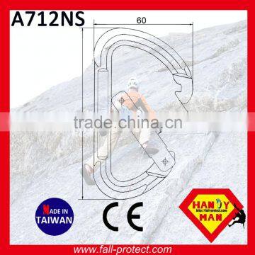 Taiwan 23KN With Straight Gate Aluminum Carabiner With CE Certificate photo-2