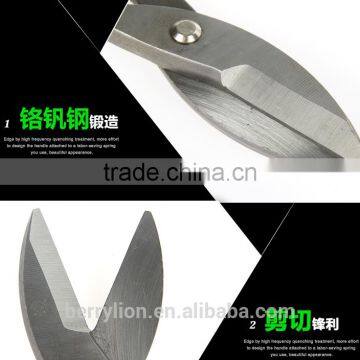Berrylion USA Type Tin Snips 300mm CR-V Sharp Tin Snips photo-2
