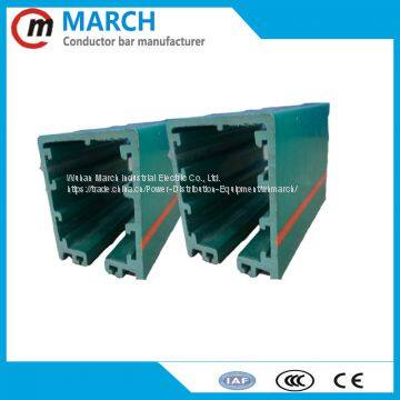 box busbar insulated condcutor rail for crane, hoist