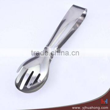 Hot- selling stainless steel food serving tongs,salad tongs HFT-SS15