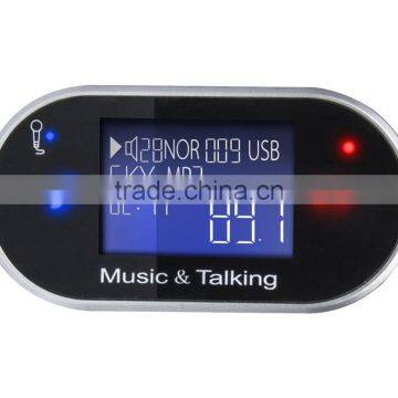 2016 Hot Universal New Handsfree LCD Bluetooth Car Kit MP3 Player FM Transmitter photo-2