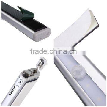 LED PIR Motion Sensor Closet Wardrobe Cupboard Cabinet Night Light photo-4