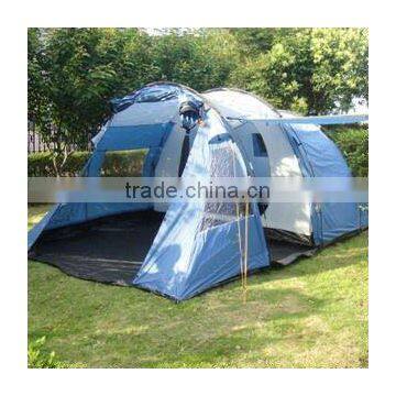 waterproof windproof one living room one bedroom with vestview 3-4 persons camping tent