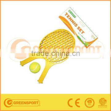 GSPRT Plastic Tennis Racket set with a ball