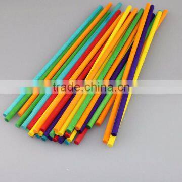 Wooden Round Coloured Paddle Pop Sticks