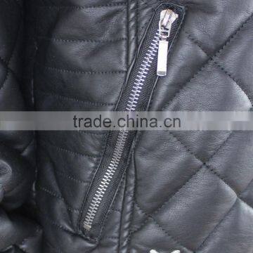 HOT Men Black Fashion XXX Leather Jacket photo-4