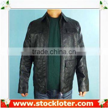 Readymade Mens PU Jacket leather coat closeout, 130906d