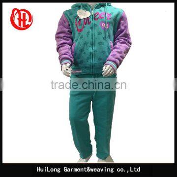 Girl's Sports Suits Kids Sportswears Children Fleece Clothing Sets Girls' Tracksiut