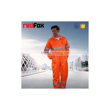 reflective safety work coverall