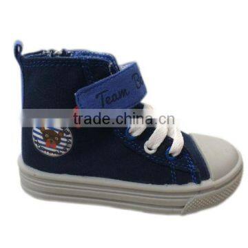 2017 China factory stock low price kids canvas shoes cheap clearance