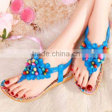 HFR-T0024 fashion Roman flat summer sandals 2014 for women cheap wholesale sandals