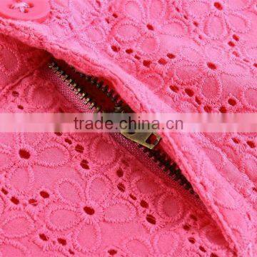 Latest High Quality Mom and Bab Branded Girls Shorts Woven Design photo-5