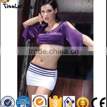 2017 Tinaluling new arrivel women sexy lingerie women cosplay uniform