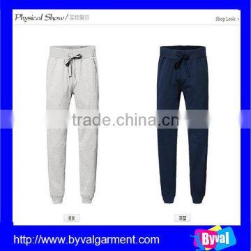 Cheap Custom Plain Solid Color High Quality Cotton Jogger Sweatpants Men