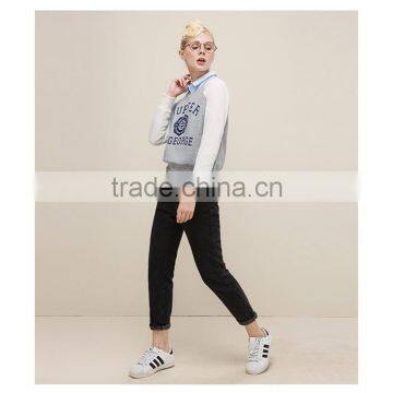 Top Grade Custom Crew Neck Raglan Sleeve Quilted Sweatshirts photo-2