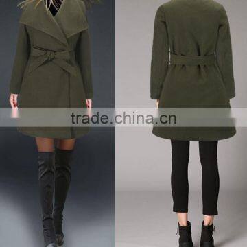 Zm50382b Hot Sale Clothes Lady New Style Women Overcoat photo-2