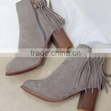 Zm35782a Women Fashion Autumn Shoes New Style Ankle Boots photo-2