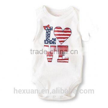 Summer Short Sleeve Baby Bodysuit Soft Cotton Bulk Infant Rompers photo-3