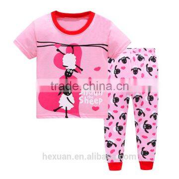 OEM or Stocked Designs Fashion Best Price Wholesale Childrens Cotton Pajamas photo-3