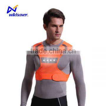Wildsaver Running LED Warning Summer Sports Wear Men photo-4