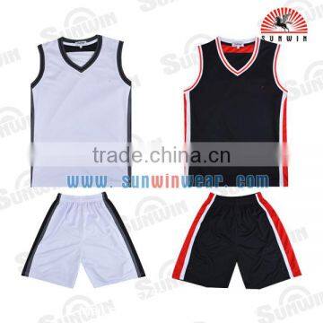Cheap Custom Basketball Uniform Design 2016 Top Quality OEM photo-2