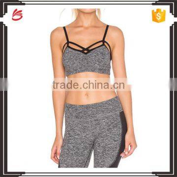 Comfortable fabric yoga sports bra/custom yoga pants women sets