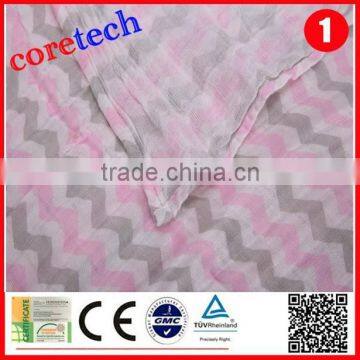 Organic cotton gauze fabric for cloth diapers factory