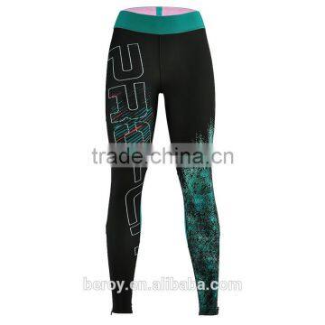 BEROY Custom Women's Sports Wear,yoga Fitness Gym Jogging Running Compression Pants photo-4
