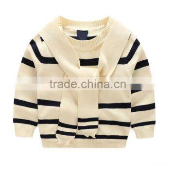 New Design Children Striped Sweaters Long Sleeve Knitting Boy Pullover photo-2