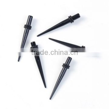 3mm Acrylic Ear Stretcher Expander Tapers Black Ear Taper Expander