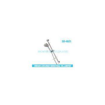 Stainless Steel Adjustable Shower Slide Bar With Transparent Soap Holder