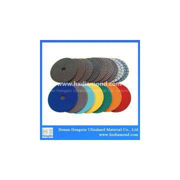 diamond polishing pad