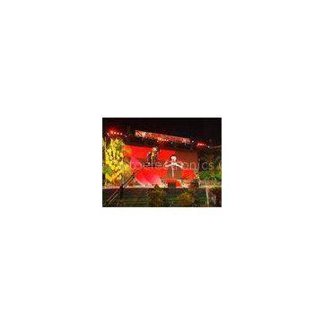 P6.25 mm outdoor rental LED screen Full Color die-casting cabinet 500 * 500mm