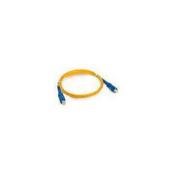 Data processing networks SC Simplex Fiber Optic Patch Cord with Single Mode fiber