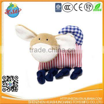 Direct Manufacturer Plush Dog Animal Saliva Towel Doudou Baby Gift photo-2