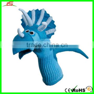 stuffed dinosaur sock hand puppets for sale