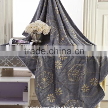 Super Soft Custom Bamboo Fiber Beach Towel, Bath Towel