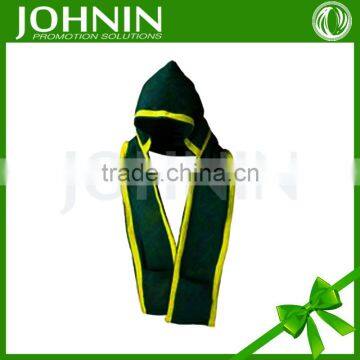 Custom Sublimation Printed Promotional Polar Fleece Football Scarves and Hats photo-2