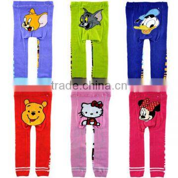 cartoon printed cotton baby pants