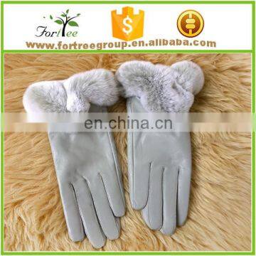 new style ladies fancy cheap sheep leather gloves