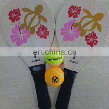 Promotion Outdoor Sports Wood Beach Paddle Beach Tennis Racket Professional photo-4