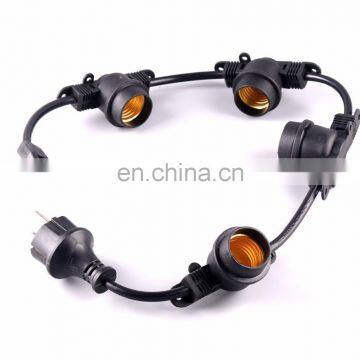 Copper Wire String Lights for Christmas Street Decoration With Colorful Bulbs photo-2